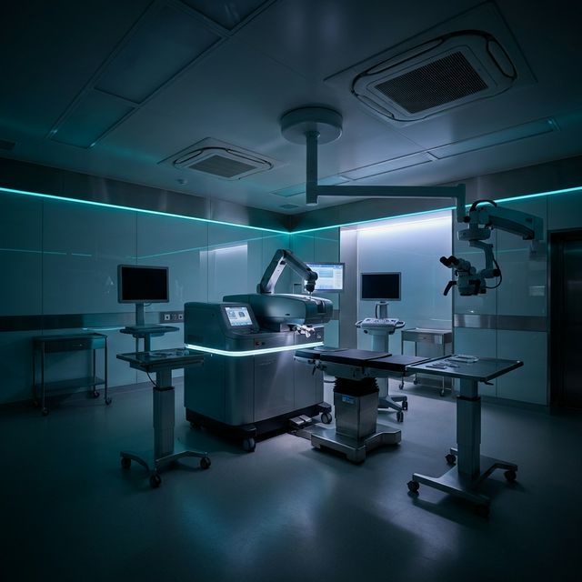 Modern Ophthalmology Operating Room